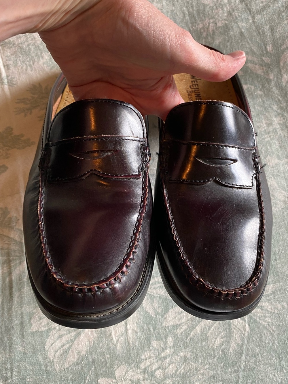 Weejuns Bass Penny Loafer Mules - Picture 8 of 10